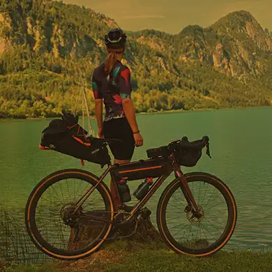 bikepacking background